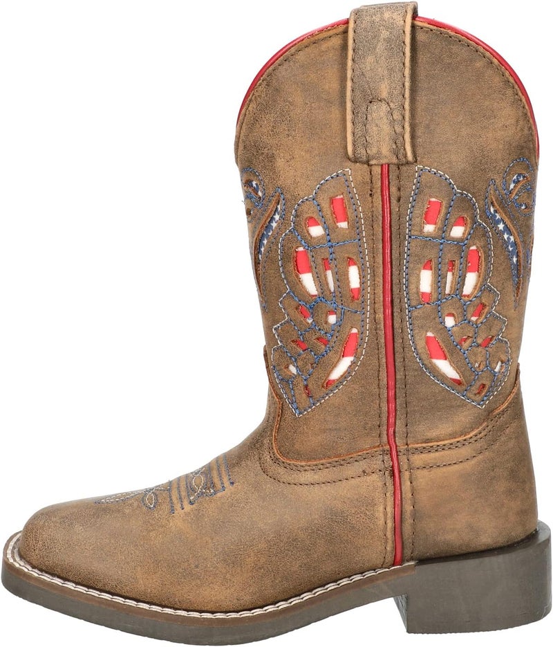 Smoky Mountain Boots Smoky Mountain Childs Vanguard Brown Boots - Image 1
